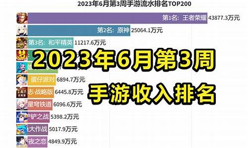 2023手游排行榜前十名_2023手游排行榜前十名网络游戏